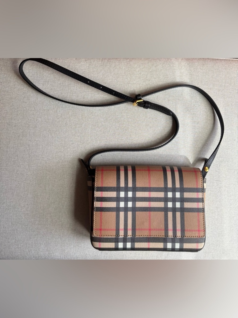 Burberry Hampshire Check Crossbody Bag